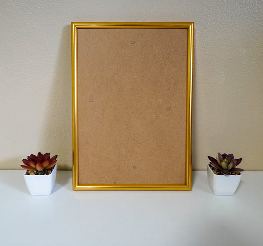 A4 Gold Frame